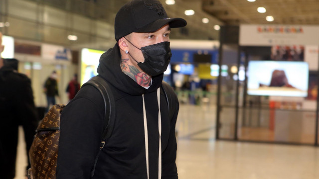 Cagliari 30 12 2020 Aeroporto Elmas (CA) arrivo di Radja Nainggolan a Cagliari
nella foto: Radja Nainggolan
SILPRESS/ENRICO LOCCI Nainggolan