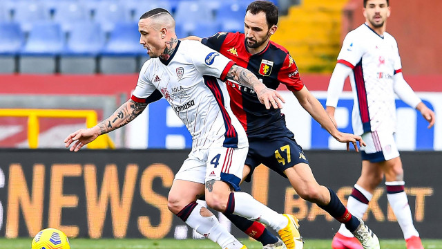Serie A 2020/21 | Genoa-Cagliari
Radja Nainggolan-Milan Badelj-Giovanni Pablo Simeone