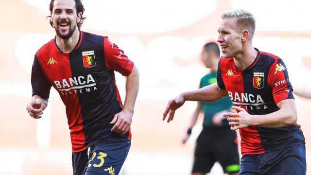 Serie A 2020/21 | Genoa-Cagliari
Gol Genoa (1-0): esultanza Mattia Destro-Lennart Marten Quint Czyborra