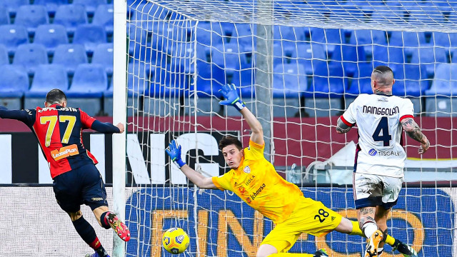 Serie A 2020/21 | Genoa-Cagliari
Davide Zappacosta-Alessio Cragno-Domenico Criscito