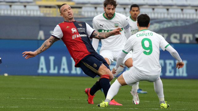 Cagliari 31 01 2021 Presso Stadio Sardegna Arena - Campionato seire A tim - Cagliari vs Sassuolo
nella foto: Radja Nainggolan
SILPRESS/ENRICO LOCCI