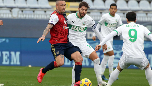 Cagliari 31 01 2021 Presso Stadio Sardegna Arena - Campionato seire A tim - Cagliari vs Sassuolo
nella foto: Radja Nainggolan
SILPRESS/ENRICO LOCCI