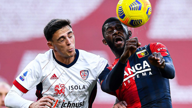 Serie A 2020/21 | Genoa-Cagliari
Gabriele Zappa-Jerome Junior Onguéné