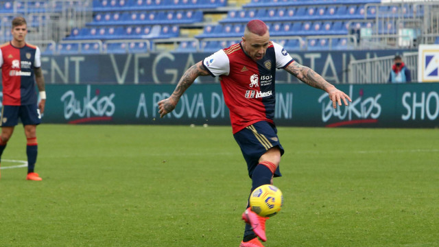 Cagliari 06 01 2021 Presso Stadio Sardegna Arena - Campionato seire A tim - Cagliari vs Benevento
nella foto: Radja Nainggolan
SILPRESS/ENRICO LOCCI