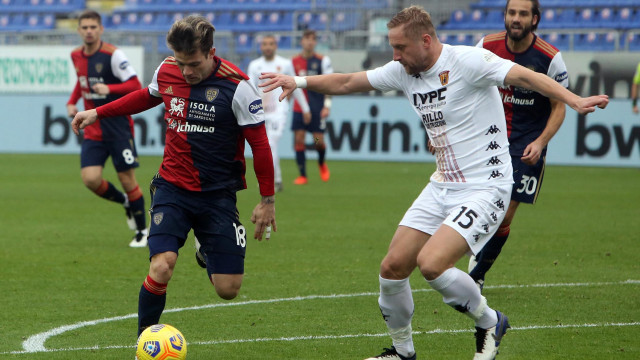 Cagliari 06 01 2021 Presso Stadio Sardegna Arena - Campionato seire A tim - Cagliari vs Benevento
nella foto: Nahitan Nandez
SILPRESS/ENRICO LOCCI