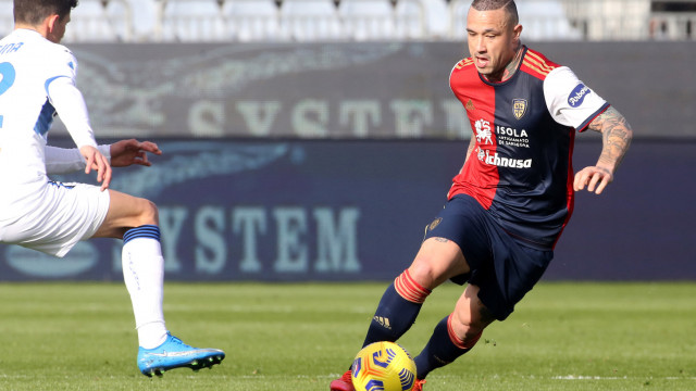 Cagliari 14 02 2021 Presso Stadio Sardegna Arena - Campionato seire A tim - Cagliari vs Atalanta
nella foto: Radja Nainggolan
SILPRESS/ENRICO LOCCI