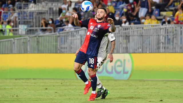 Photo LiveMedia/Luigi Canu
Cagliari, Italy, October 01, 2021, Italian football Serie A match
Cagliari Calcio vs Venezia FC
Image shows:
Nahitan Nandez of Cagliari Calcio
LiveMedia - World Copyright