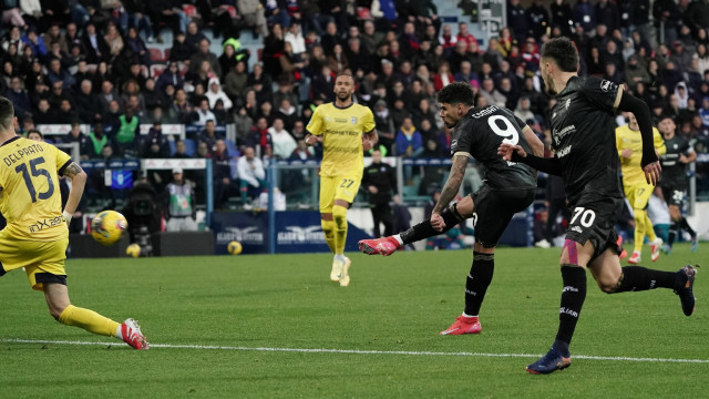 Mandatory Credit: Photo by Alessandro Tocco/NurPhoto/Shutterstock (15142037bs)
Coman (9 Cagliari Calcio) participates in the Serie A TIM match between Cagliari Calcio and Parma Calcio in Italy on February 9, 2025.
Cagliari v Parma - Serie A, Italy - 09 Feb 2025