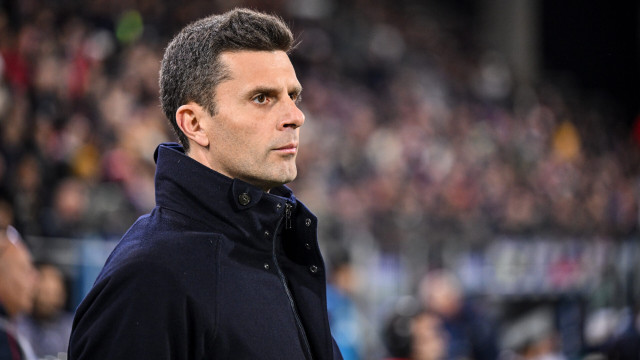 Thiago Motta, Mister of Juventus FC during Cagliari Calcio vs Juventus FC, Italian soccer Serie A match in Cagliari, Italy, February 23 2025