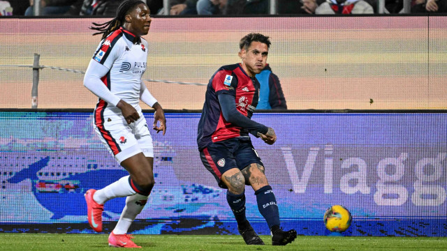 Nicolas Viola of Cagliari Calcio during Cagliari Calcio vs Genoa CFC, Italian soccer Serie A match in Cagliari, Italy, March 07 2025
