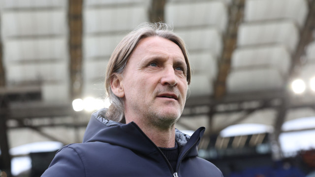 Rome, Italy 16.03.2025 :Davide Nicola coach of Cagliari during Italian football championship Serie A Enilive 2024-2025 match AS Roma vs Cagliari Calcio at OLYMPIC STADIUM in Rome