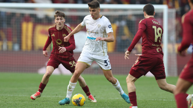 Rome, Italy 16.03.2025 : Adam Obert of Cagliari during Italian football championship Serie A Enilive 2024-2025 match AS Roma vs Cagliari Calcio at OLYMPIC STADIUM in Rome