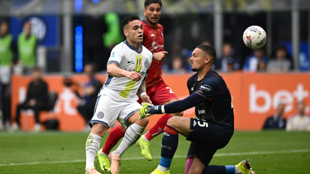 Mg Milano 12/05/2025 - campionato di calcio serie A / Inter-Cagliari / foto Matteo Gribaudi/Image Sport
nella foto: gol Lautaro Martinez