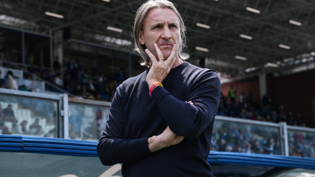 Cm Como 10/05/2025 - campionato di calcio serie A / Como-Cagliari / foto Cristiano Mazzi/Image Sport
nella foto: Davide Nicola