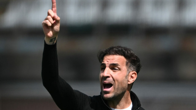 Cm Como 10/05/2025 - campionato di calcio serie A / Como-Cagliari / foto Cristiano Mazzi/Image Sport
nella foto: Cesc Fabregas