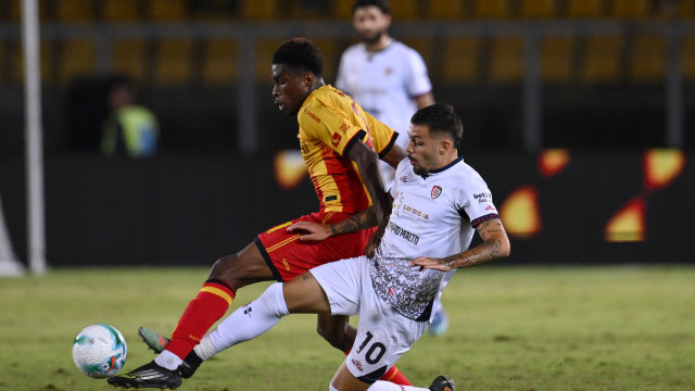 Ci Lecce 19/09/2025 - campionato di calcio serie A / Lecce-Cagliari / foto Carmelo Imbesi/Image Sport
nella foto: Gianluca Gaetano-Christ Owen Kouassi