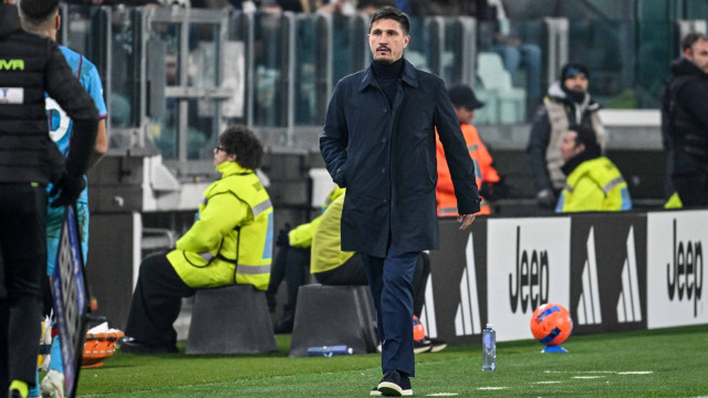 Fabio Pisacane Head Coach of Cagliari Calcio during Juventus FC vs Cagliari Calcio, Italian soccer Serie A match in Turin, Italy, November 29 2025