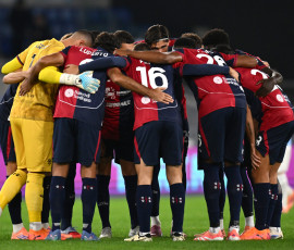 Dc Roma 03/11/2025 - campionato di calcio serie A / Lazio-Cagliari / foto Domenico Cippitelli/Image Sport
nella foto: formazione Cagliari