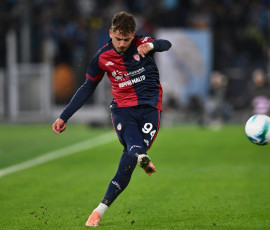 As Roma 03/11/2025 - campionato di calcio serie A / Lazio-Cagliari / foto Antonello Sammarco/Image Sport
nella foto: Sebastiano Esposito