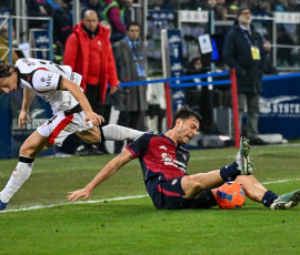 Luca Mazzitelli of Cagliari Calcio during Cagliari Calcio vs AC Milan, Italian soccer Serie A match in Cagliari, Italy, January 02 2026