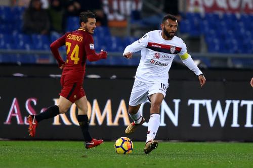 ROMA-CAGLIARI. JOAO PEDRO IN AZIONE.SILPRESS