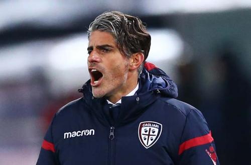 ROMA-CAGLIARI. L'ALLENATORE DEL CAGLIARI DIEGO LOPEZ.SILPRESS