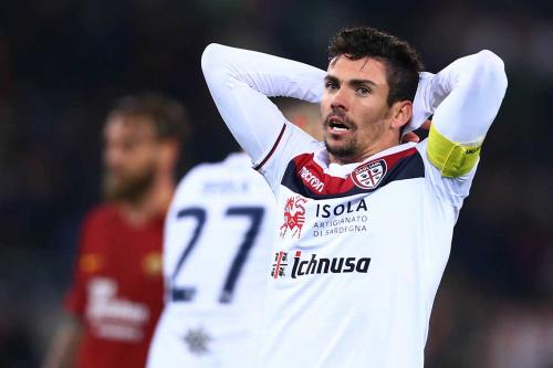 ROMA-CAGLIARI. DELUSIONE DI DIEGO FARIAS.SILPRESS