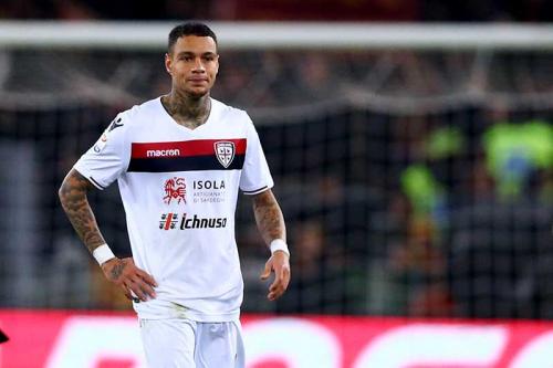 ROMA-CAGLIARI. DELUSIONE DI VAN DER WIEL.SILPRESS