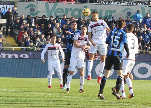ATALANTA  -  CAGLIARI  CAMPIONATO SERIE A  TIM  2017 -18  SILPRESS / ALBERTO MARIANI .
