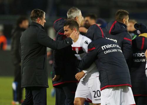 ATALANTA  -  CAGLIARI  CAMPIONATO SERIE A  TIM  2017 -18  SILPRESS / ALBERTO MARIANI .