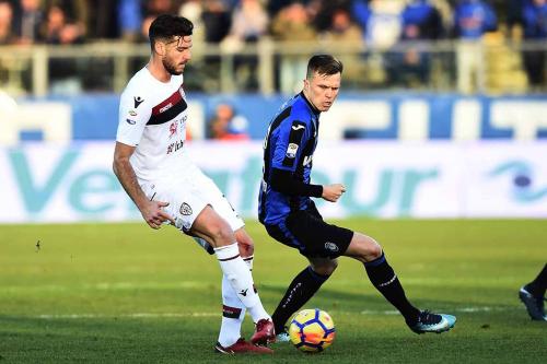 ATALANTA-CAGLIARI 30-12-2017 ILICIC E LUCA CIGARINI. ALBERTO MARIANI/SILPRESS