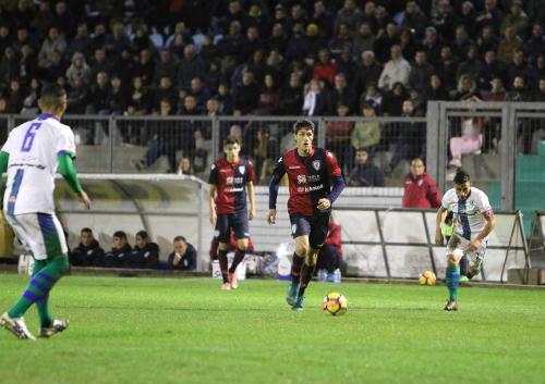 Nuoro 09 11 2017 Nuorese Cagliari nella foto Federico Melchiorri