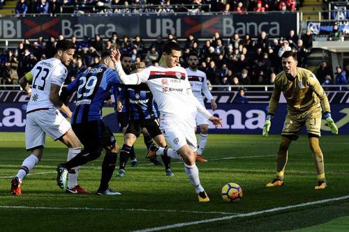 ATALANTA-CAGLIARI 30-12-2017  . ALBERTO MARIANI/SILPRESS