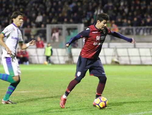 Nuoro 09 11 2017 Nuorese Cagliari nella foto Diego Farias