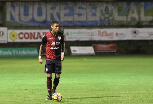 Nuoro 09 11 2017 Nuorese Cagliari nella foto Gregory Van Der Wiel.