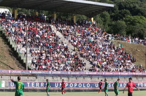 Amichevole tra il Cagliari e la Rappresentativa Barbagia