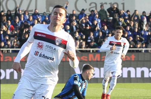 ATALANTA  -  CAGLIARI  CAMPIONATO SERIE A  TIM  2017 -18  SILPRESS / ALBERTO MARIANI .