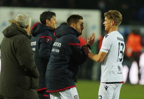 ATALANTA  -  CAGLIARI  CAMPIONATO SERIE A  TIM  2017 -18  SILPRESS / ALBERTO MARIANI .