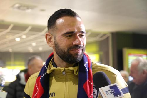 Arrivo a cagliari di Leandro Castan