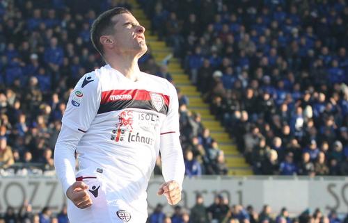ATALANTA  -  CAGLIARI  CAMPIONATO SERIE A  TIM  2017 -18  SILPRESS / ALBERTO MARIANI .