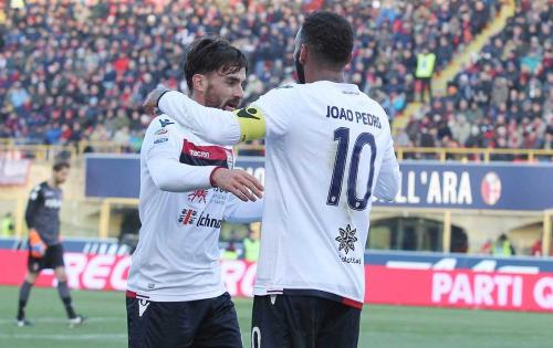 03- 12 - 2017 BOLOGNA - CAGLIARI CAMPIONATO SERIE A TIM 2017 -18 SILVER PRESS  PH ALBERTO MARIANI . NELLA FOTO -GERALDINO JOAO PEDRO
