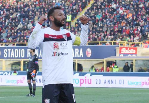 03- 12 - 2017 BOLOGNA - CAGLIARI CAMPIONATO SERIE A TIM 2017 -18 SILVER PRESS  PH ALBERTO MARIANI . NELLA FOTO -GERALDINO JOAO PEDRO