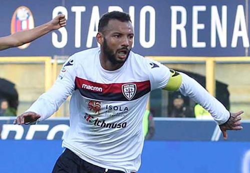 03- 12 - 2017 BOLOGNA - CAGLIARI CAMPIONATO SERIE A TIM 2017 -18 SILVER PRESS  PH ALBERTO MARIANI . NELLA FOTO -GERALDINO JOAO PEDRO