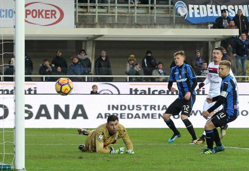 ATALANTA  -  CAGLIARI  CAMPIONATO SERIE A  TIM  2017 -18  SILPRESS / ALBERTO MARIANI .
