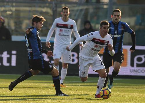 ATALANTA  -  CAGLIARI  CAMPIONATO SERIE A  TIM  2017 -18  SILPRESS / ALBERTO MARIANI .