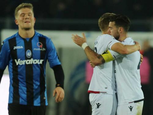 ATALANTA  -  CAGLIARI  CAMPIONATO SERIE A  TIM  2017 -18  SILPRESS / ALBERTO MARIANI .