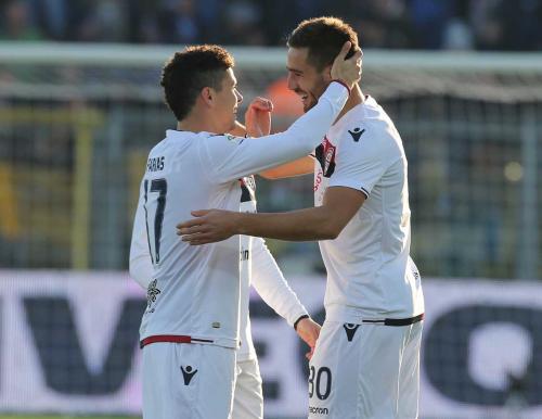ATALANTA  -  CAGLIARI  CAMPIONATO SERIE A  TIM  2017 -18  SILPRESS / ALBERTO MARIANI .