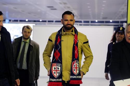 Arrivo a cagliari di Leandro Castan