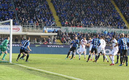 ATALANTA  -  CAGLIARI  CAMPIONATO SERIE A  TIM  2017 -18  SILPRESS / ALBERTO MARIANI .