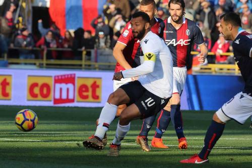 03- 12 - 2017 BOLOGNA - CAGLIARI CAMPIONATO SERIE A TIM 2017 -18 SILVER PRESS  PH ALBERTO MARIANI . NELLA FOTO -GERALDINO JOAO PEDRO